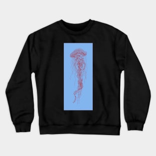 Spiral Jellyfish Crewneck Sweatshirt